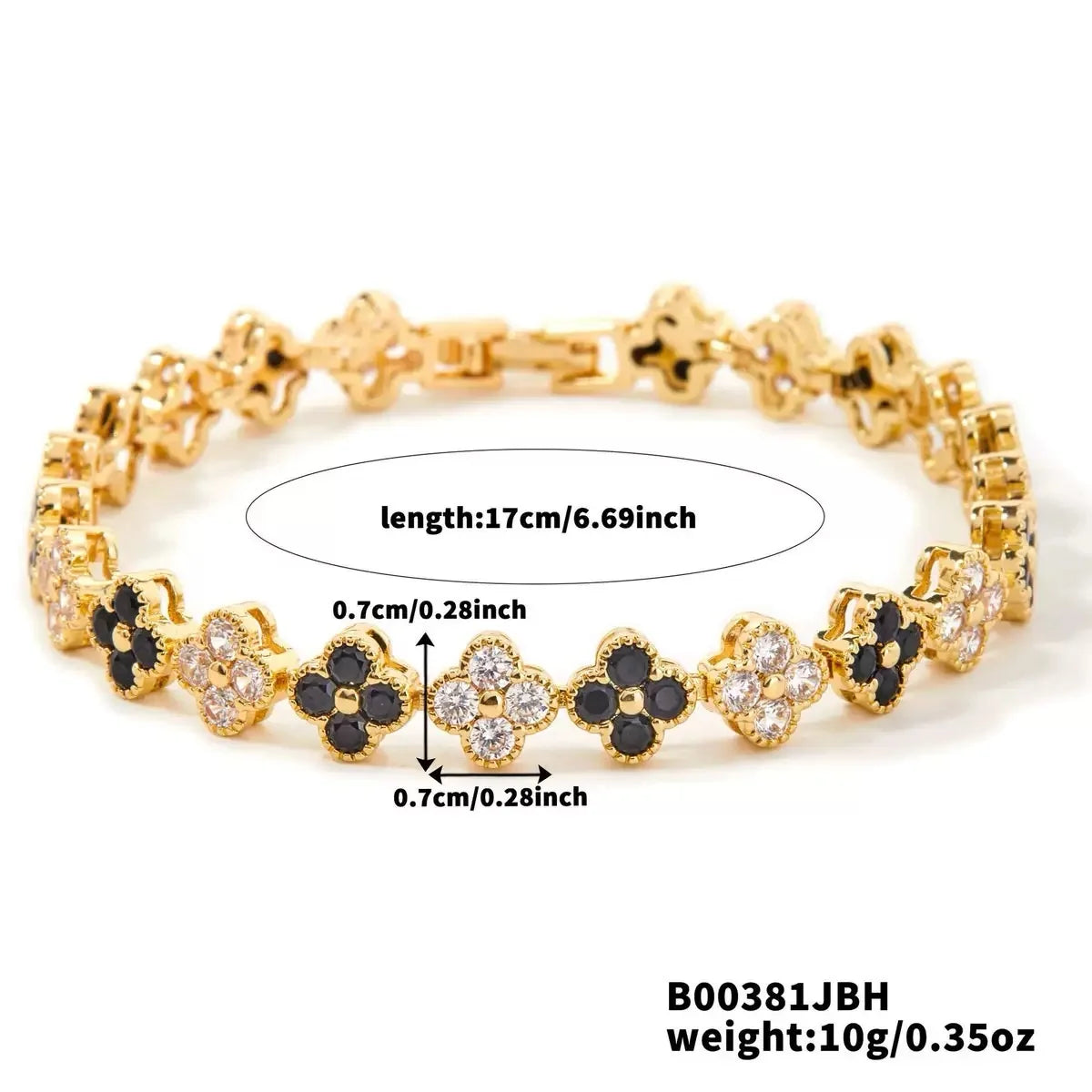 Bracelet Trèfle Élégance