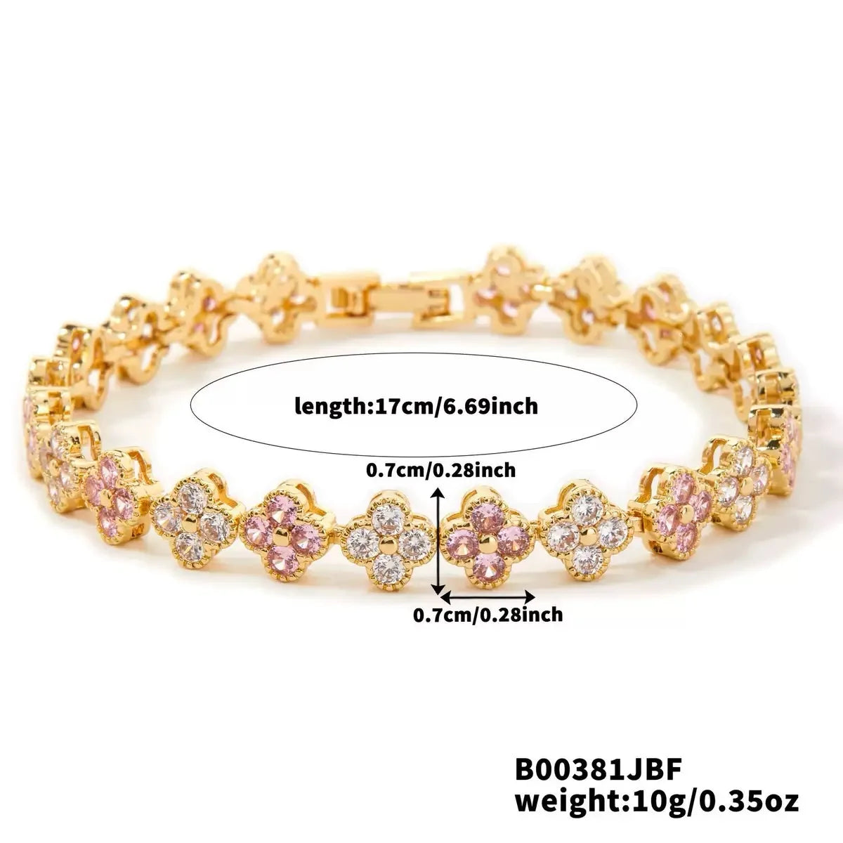Bracelet Trèfle Élégance