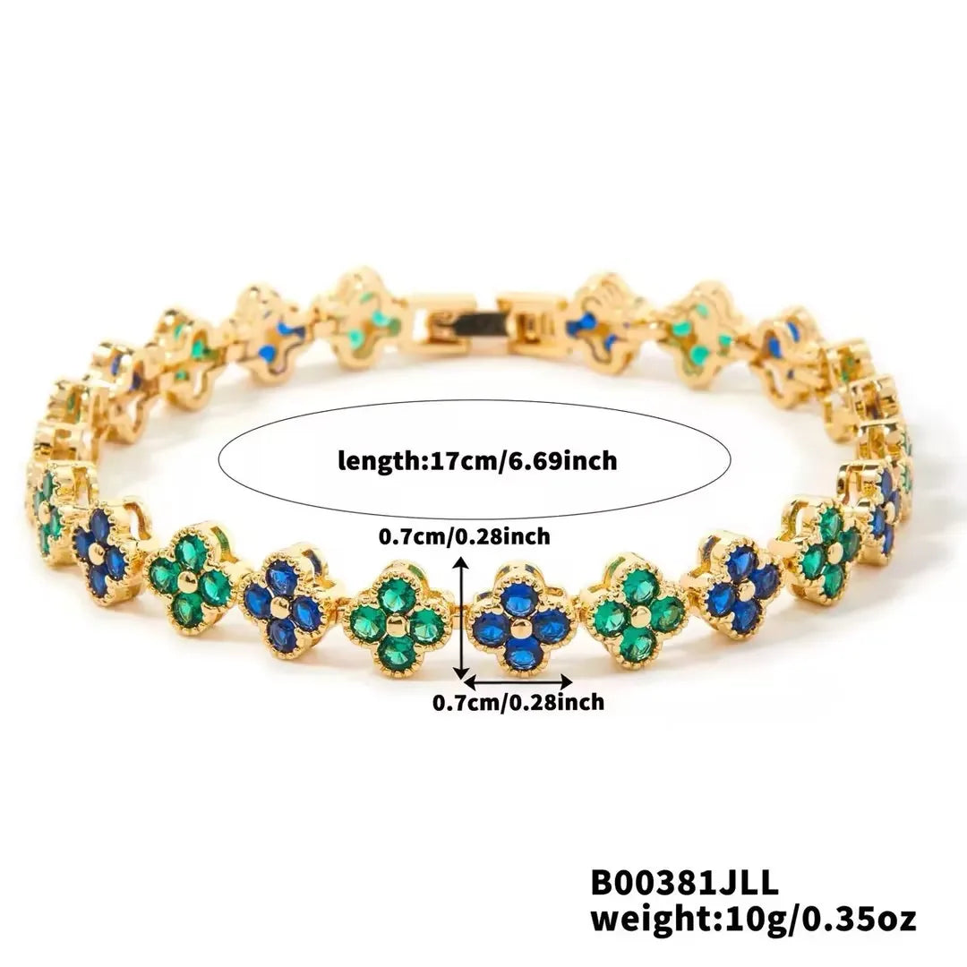 Bracelet Trèfle Élégance