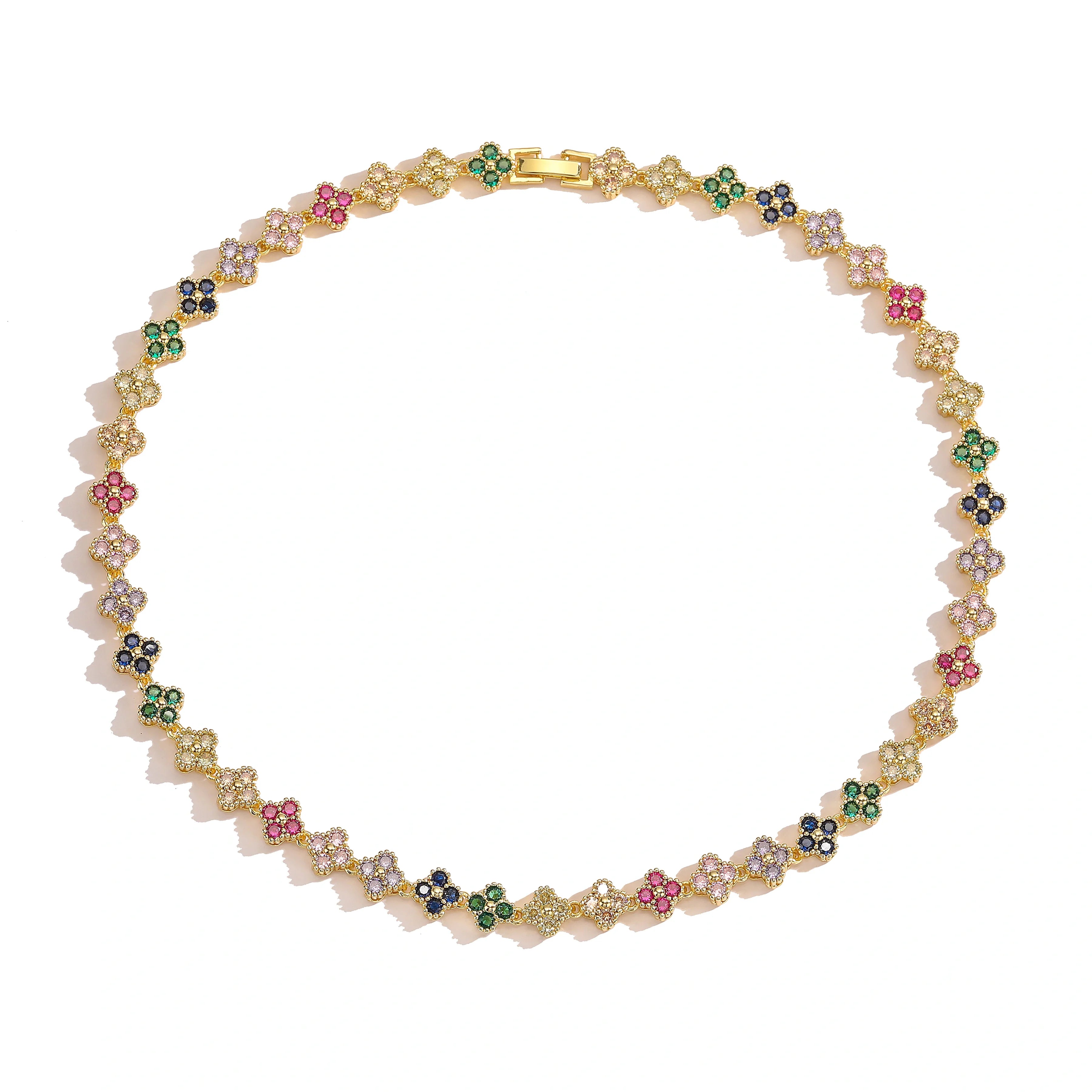 Collier Trèfle Élégance