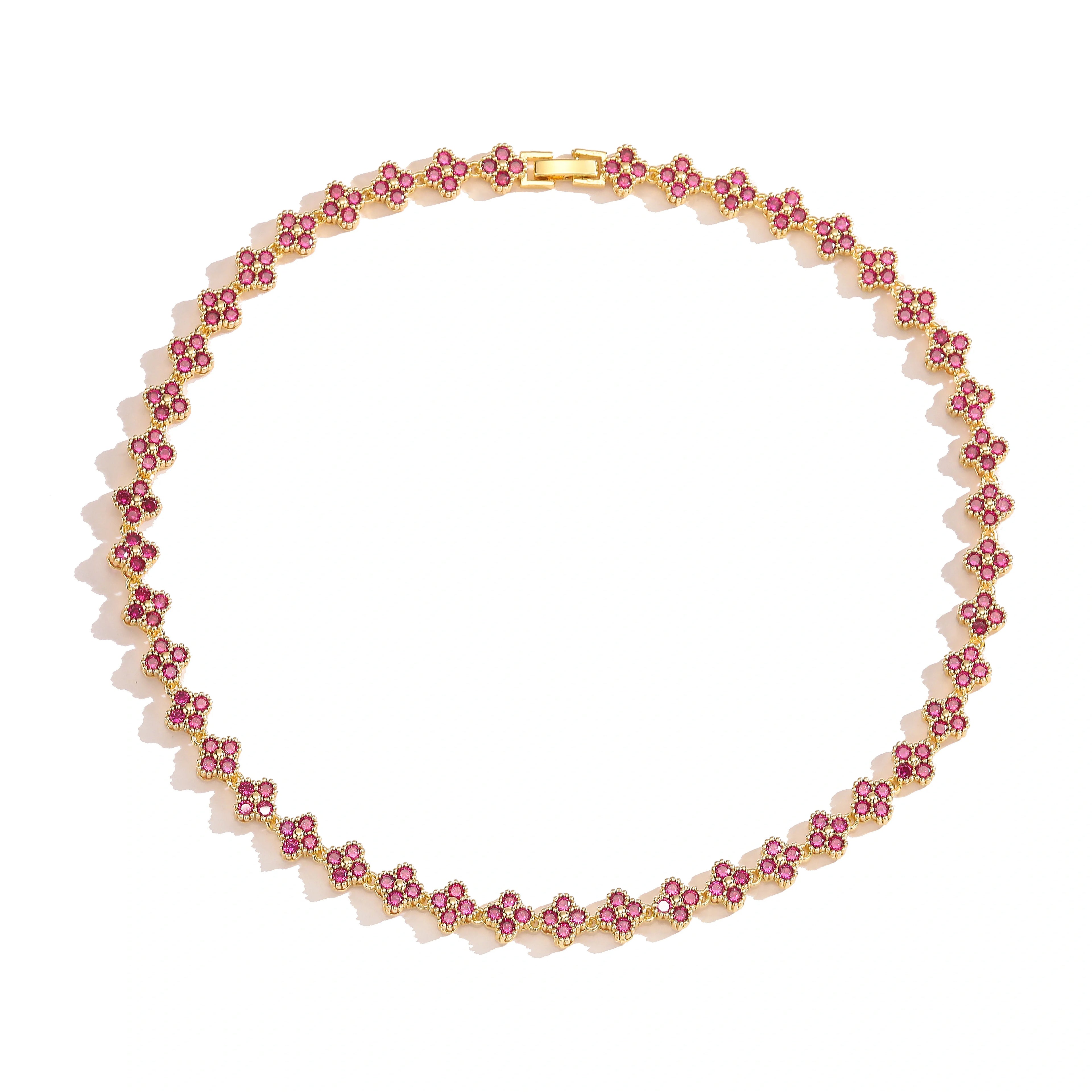 Collier Trèfle Élégance