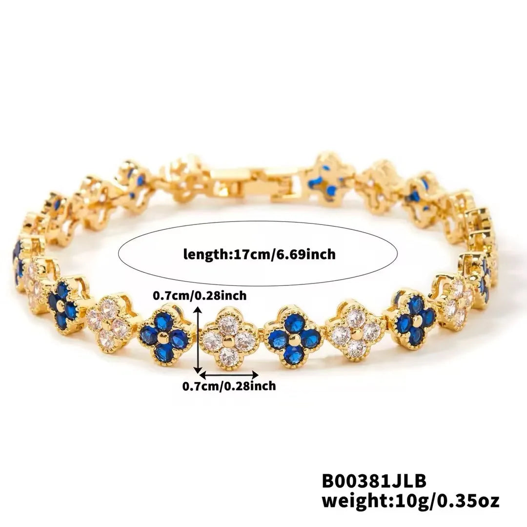 Bracelet Trèfle Élégance