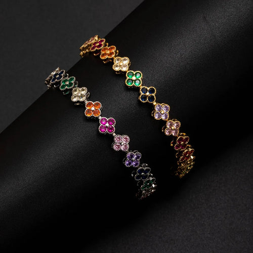 Bracelet Trèfle Élégance