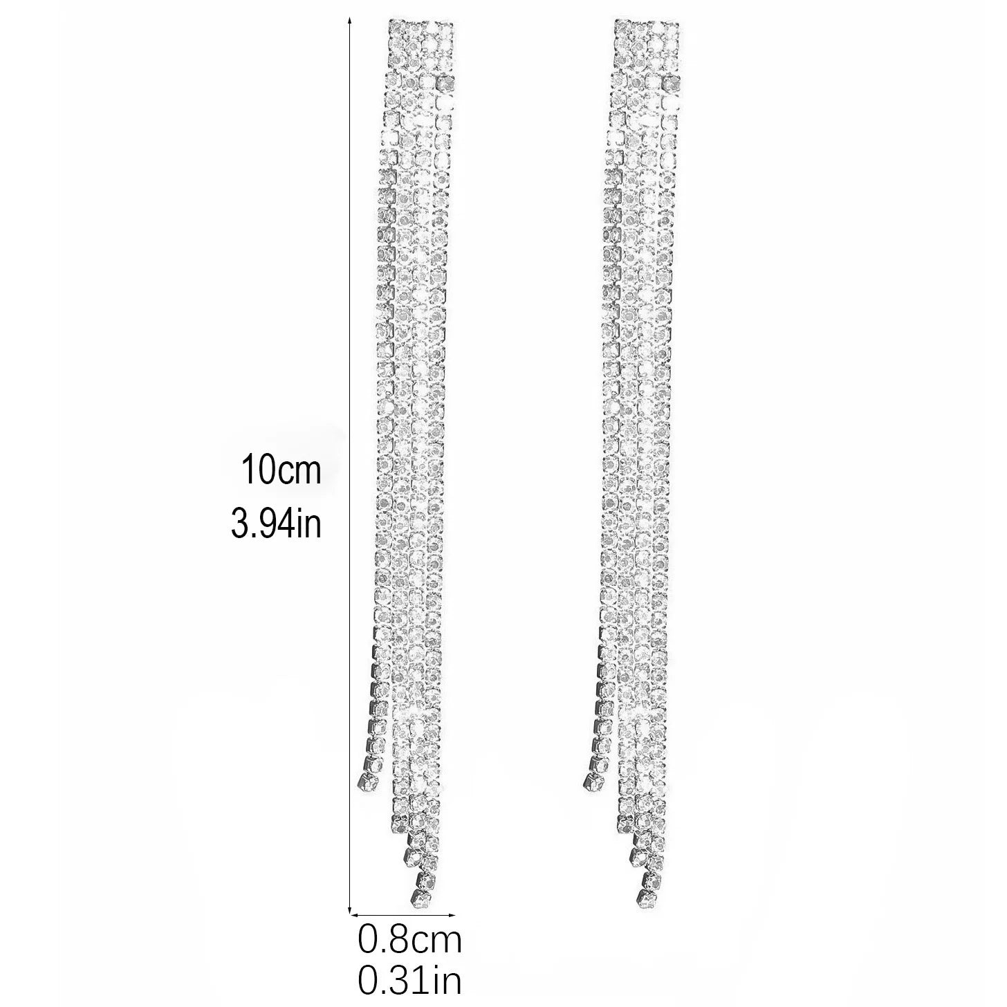 Boucles d'Oreilles Cristal Élégance